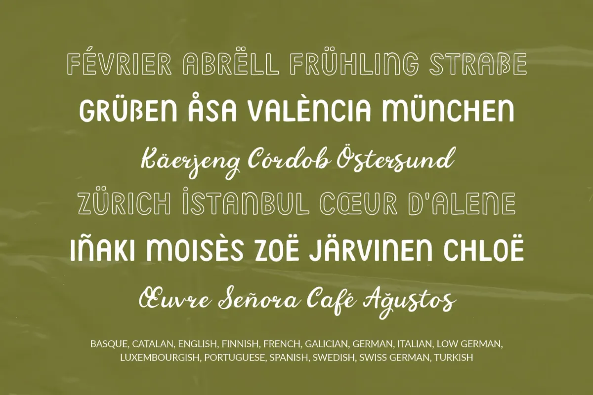 Adventure Highway Retro Nature Font