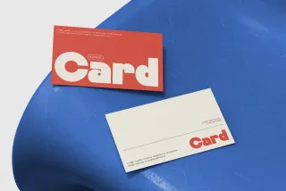 Corporate Business Card Mockup