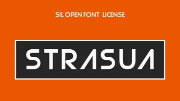 Strasua - 70s Industrial Font