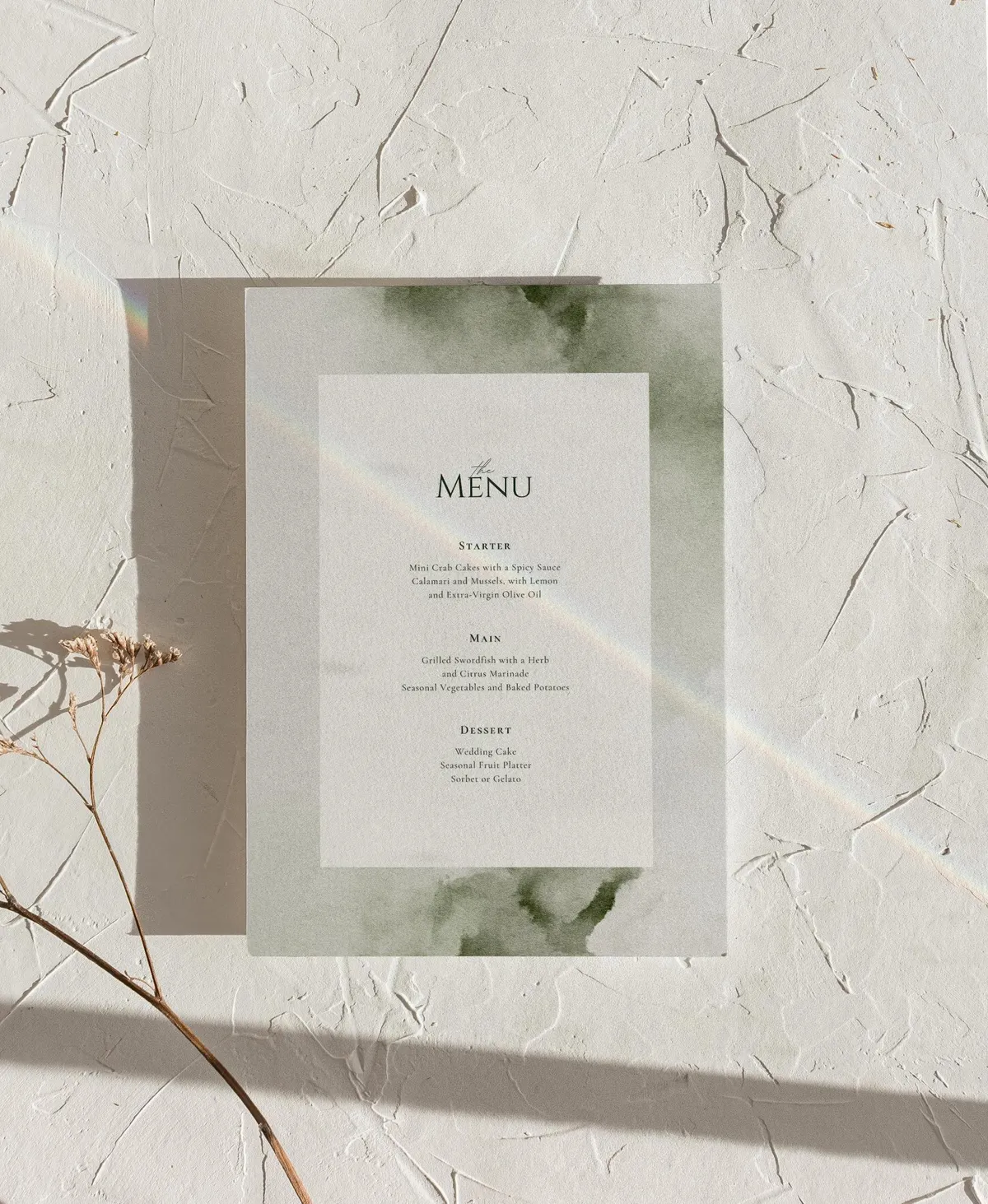 Ethereal Greenscapes: Watercolor Backgrounds