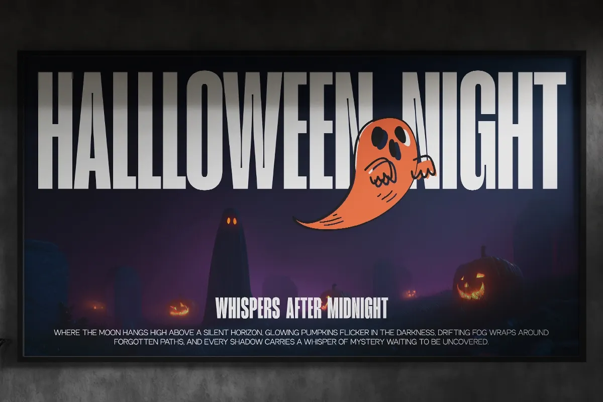 GC Magnu - Inktrap Condensed Display Font
