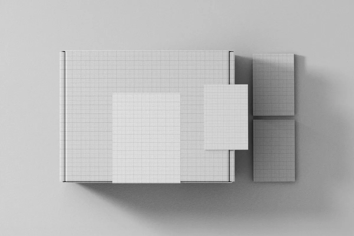 PASTEL Shipping Box Mockup Vol.1