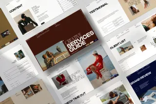 Creative Services Guide Presentation Template
