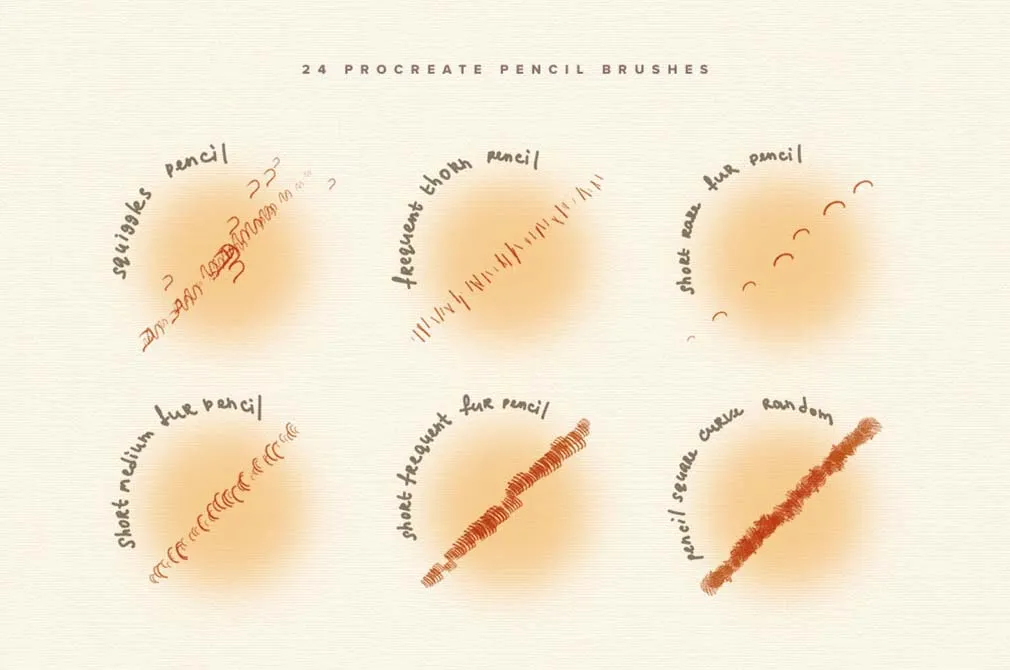 Pencil Procreate Brushes