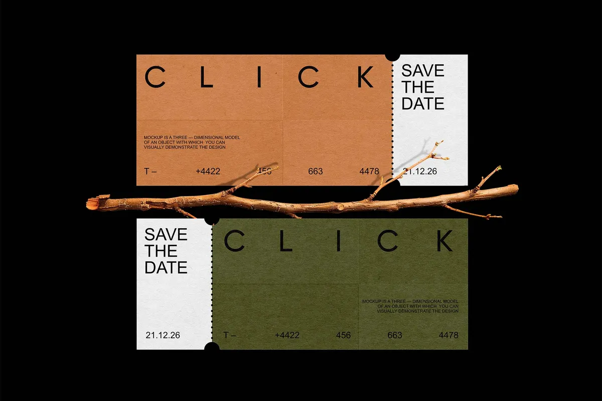 OLIVE Tickets Mockup