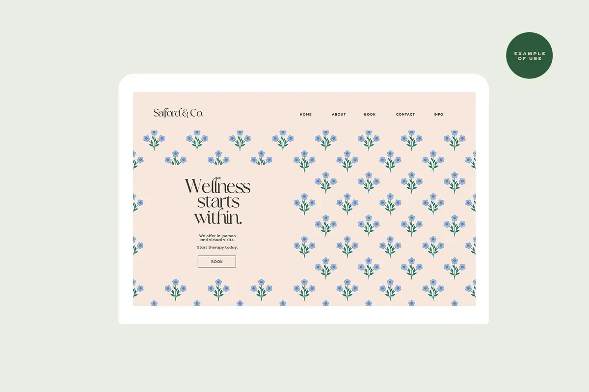 Blossom: Patterns, Shapes & Frames