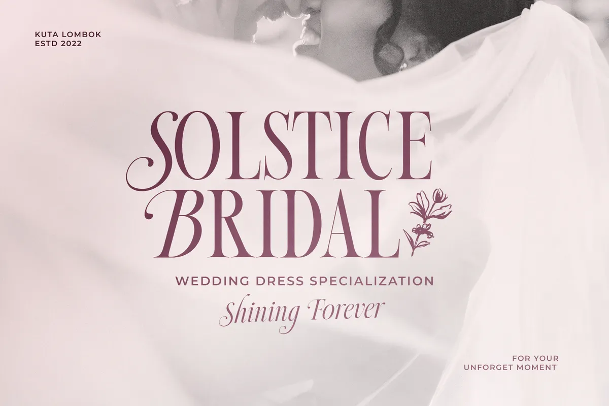 Poetic Always - Tall Elegant Serif Typeface