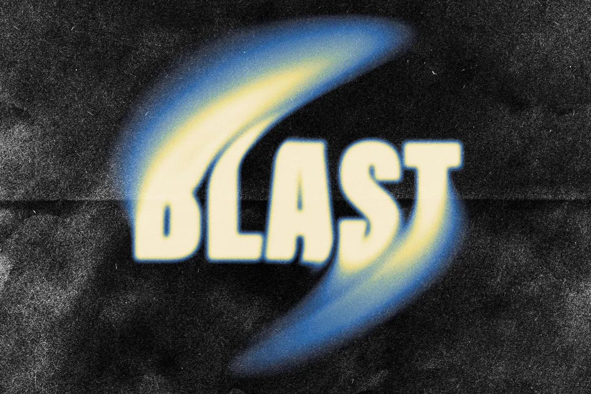 Paper Storm Melting Text Effect