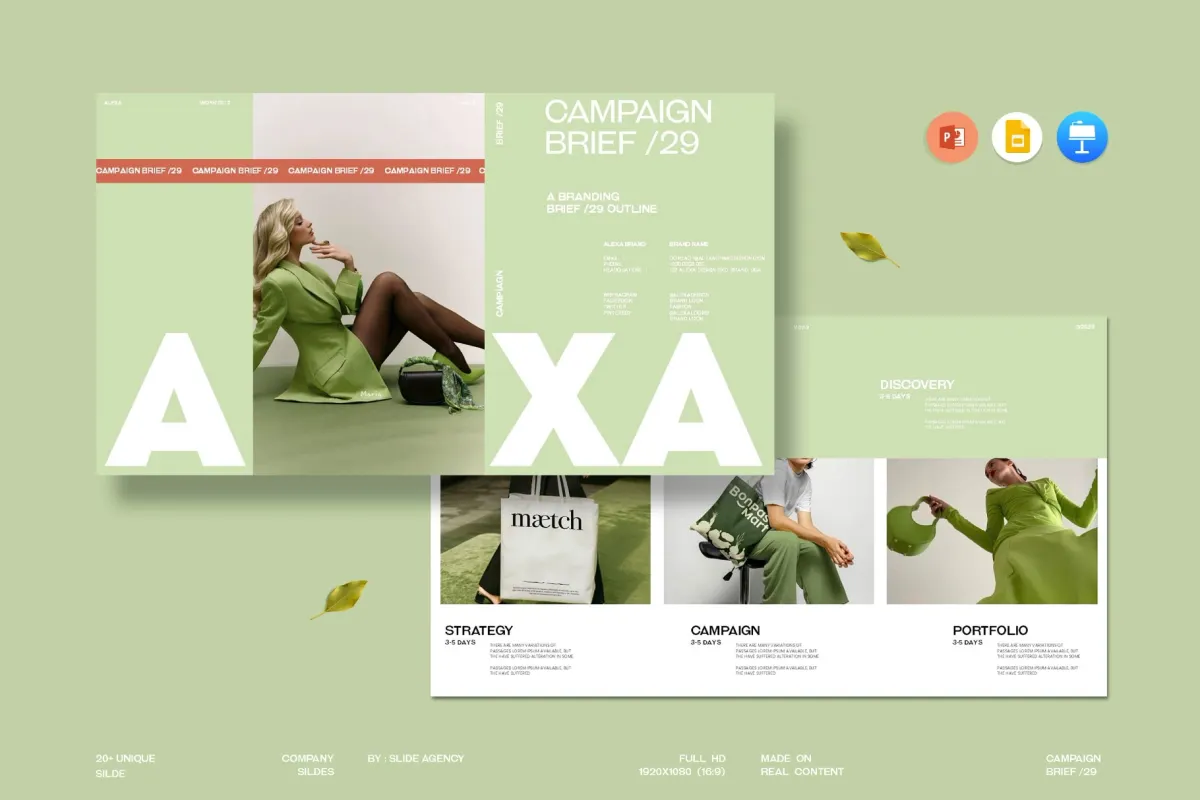Alexa Campaign Brief /29 Presentation Template