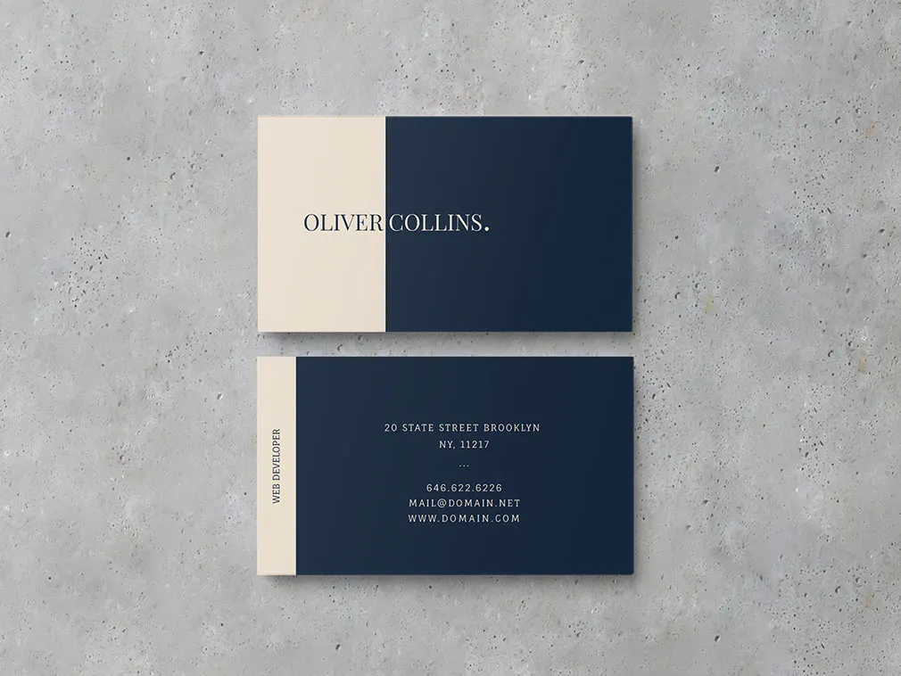 Hugo Business Card Templates