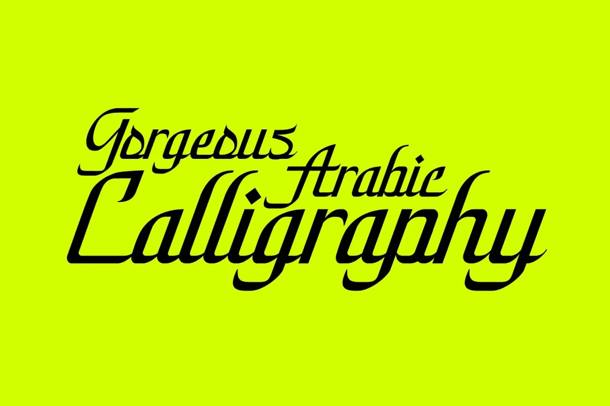 Zafira - Arabic Inspired Font