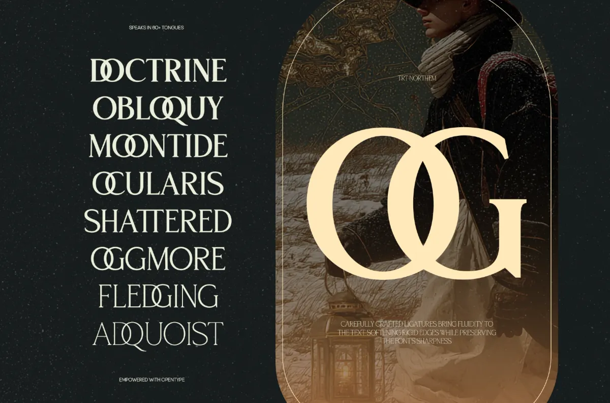 TRT Northem - Elegant Serif Font