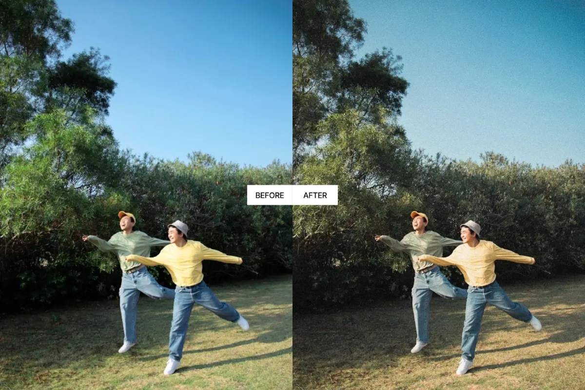 Retro Analog Film Lightroom Presets