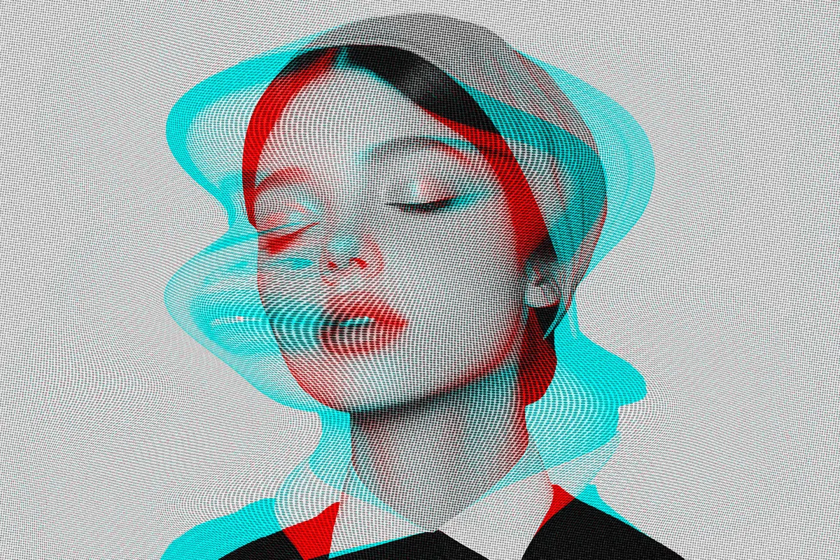 TV Flicker Photo Effect