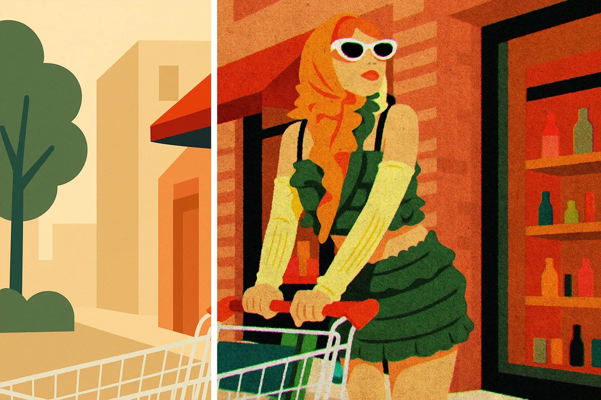 Retro Misprint Design Effect