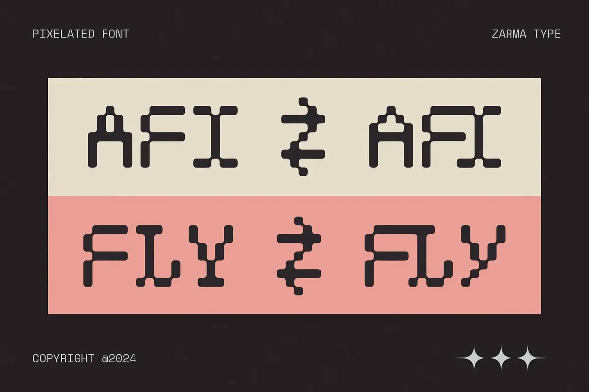 Psygen — Modern Pixel Font