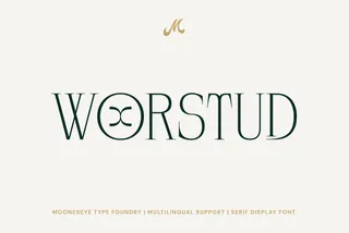 Worstud - Luxury Serif Display Font