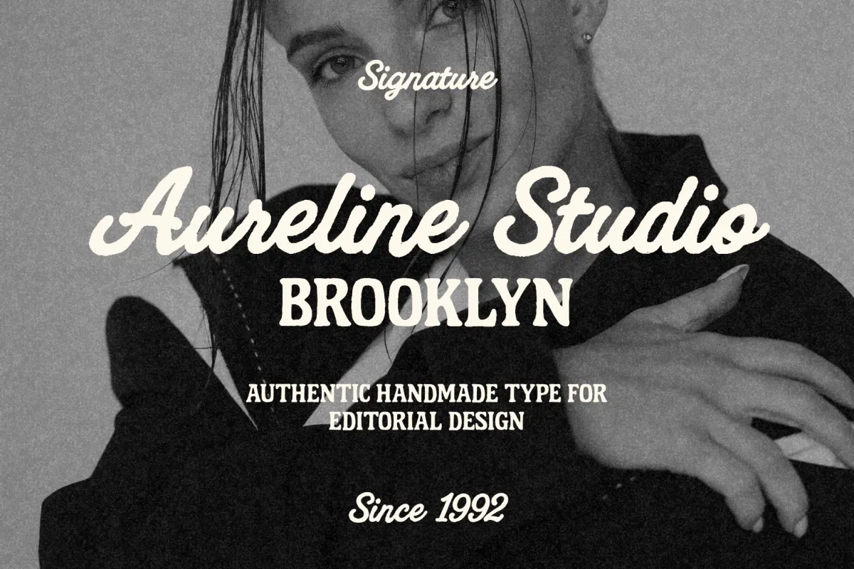 Dusklight Script — Retro Forest-Inspired Font