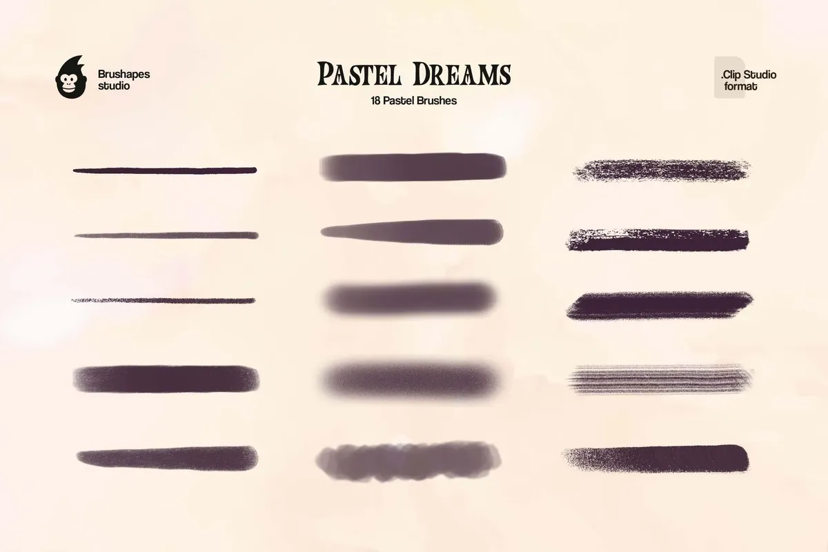 Pastel Dreams Clip Studio Brushes