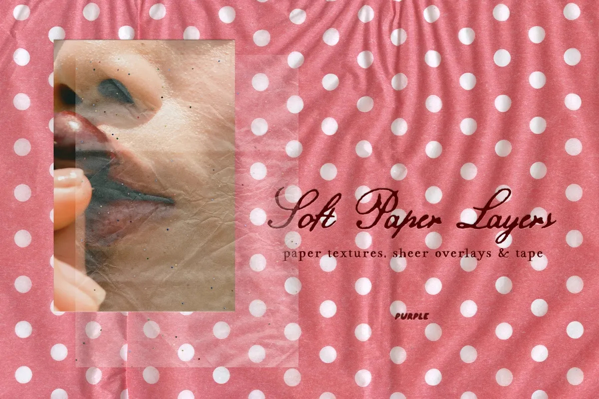 Soft Paper Layers: Textures & Tape