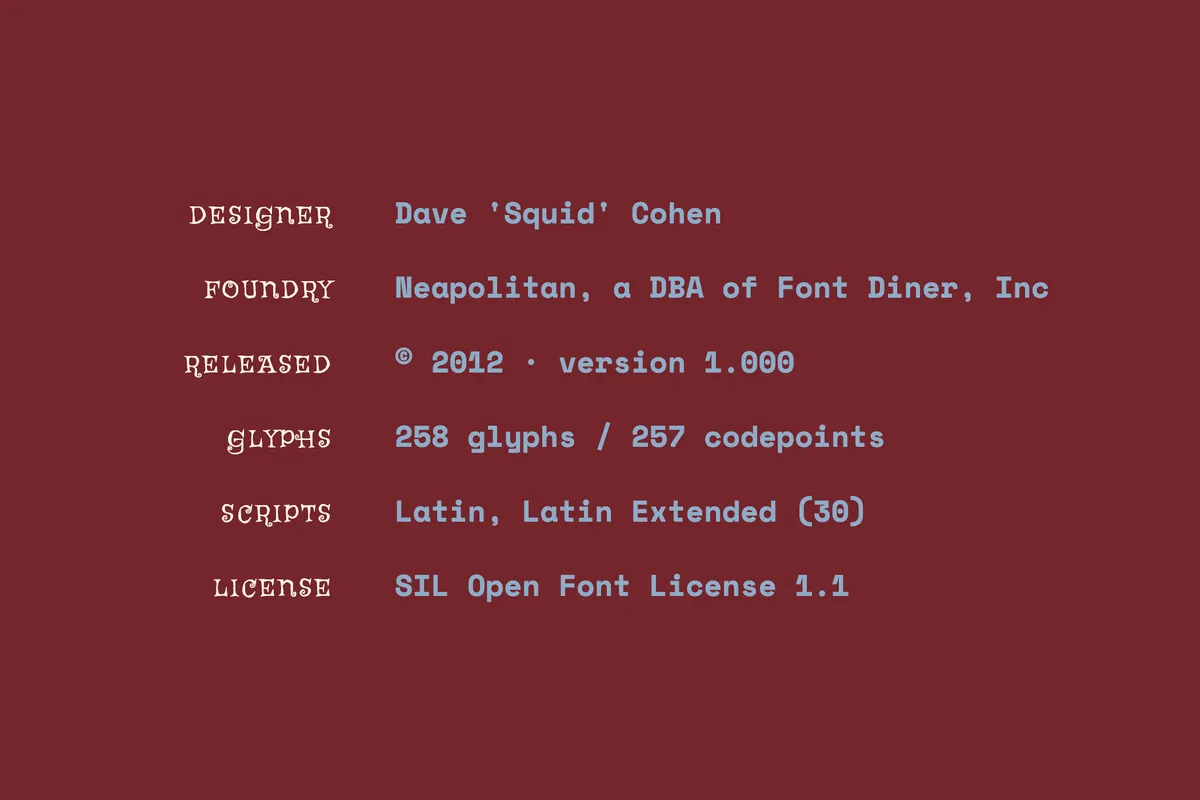 Griffy - Free Spooky Display Font