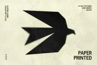 Paper Print Effect