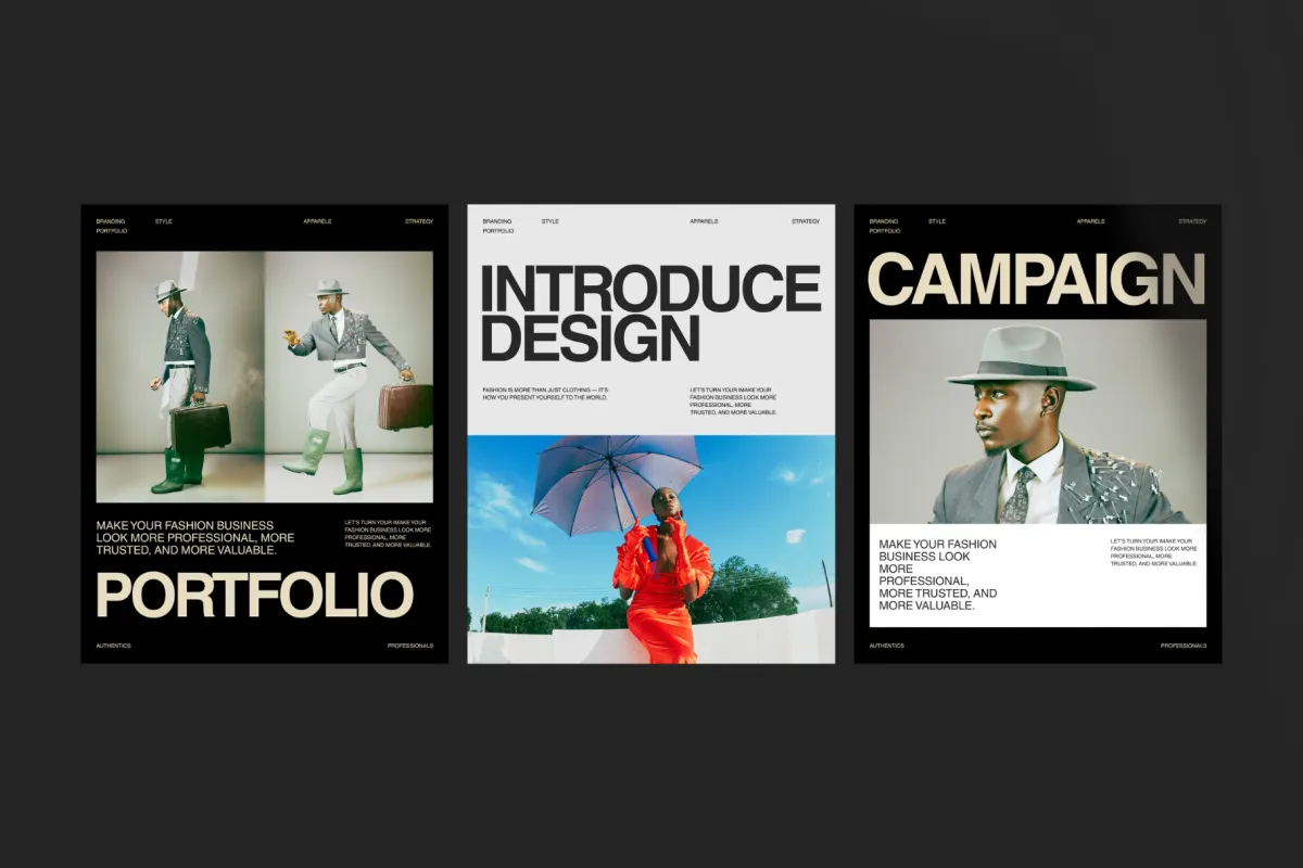 Brand Portfolio - Social Media Template Bundle