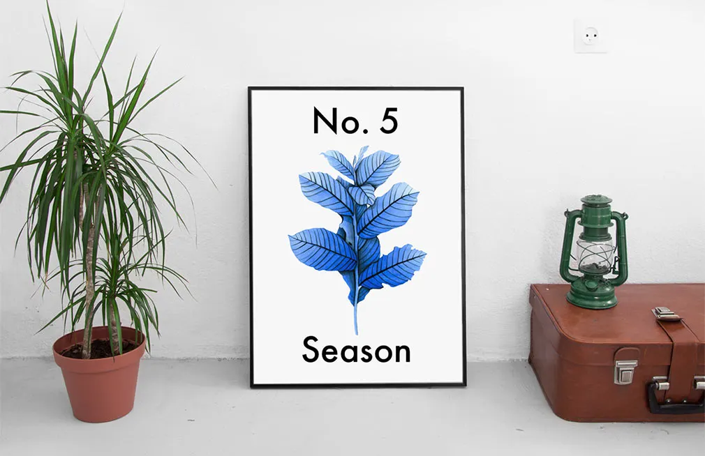 Botany Watercolor Flowers