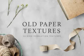 Vintage Paper Textures Set