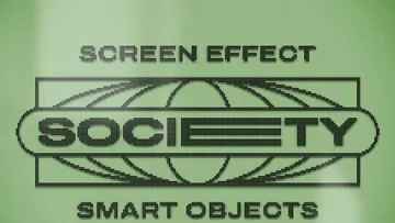 LCD Text & Logo Effect
