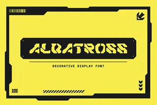 Albatross Cyberpunk Font