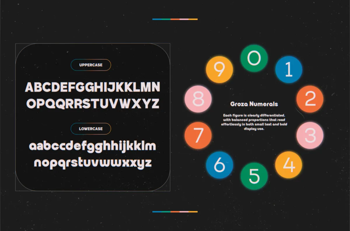 TRT Groza - Geometric Sans Font