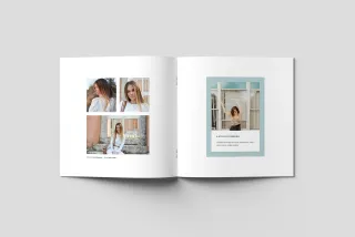 Square Brochure Mockup