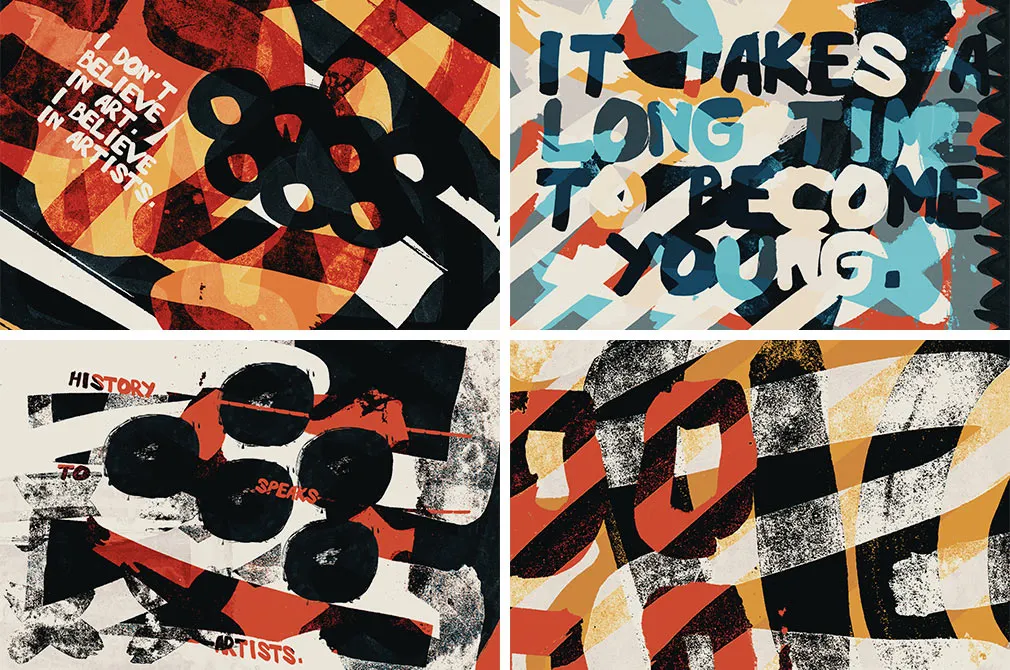 Ugly Shapes: Abstract Art Set