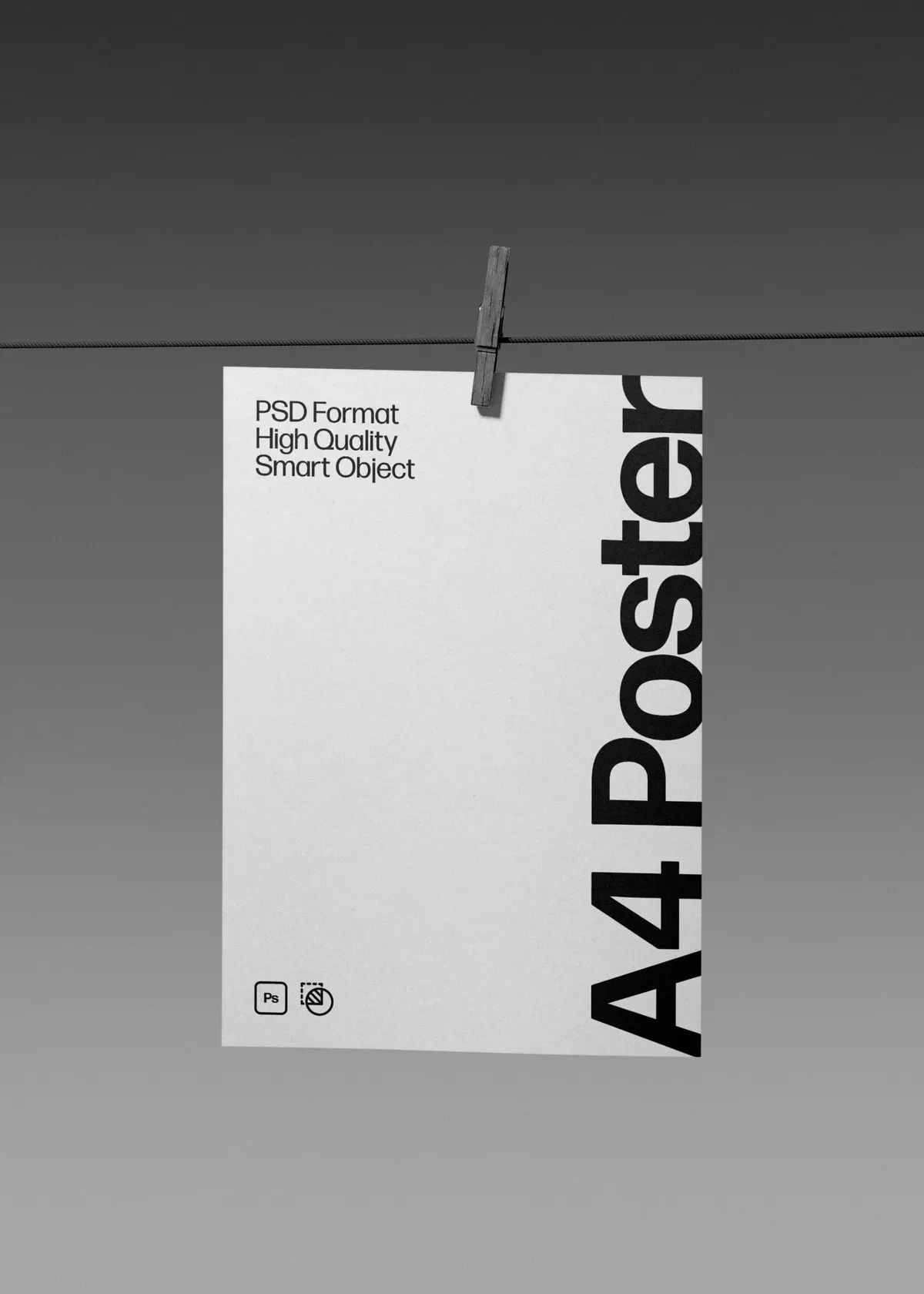 Hanging Poster Mockup