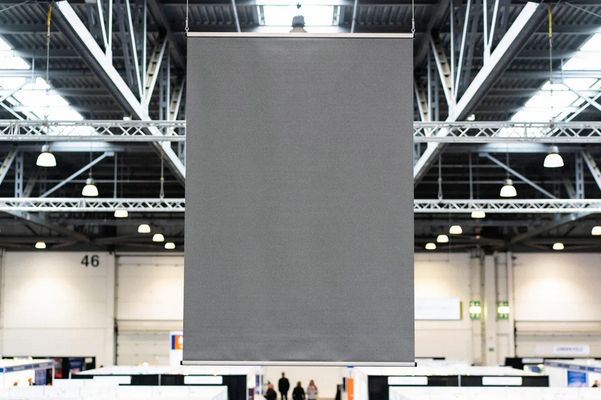 Vertical Banner Mockup
