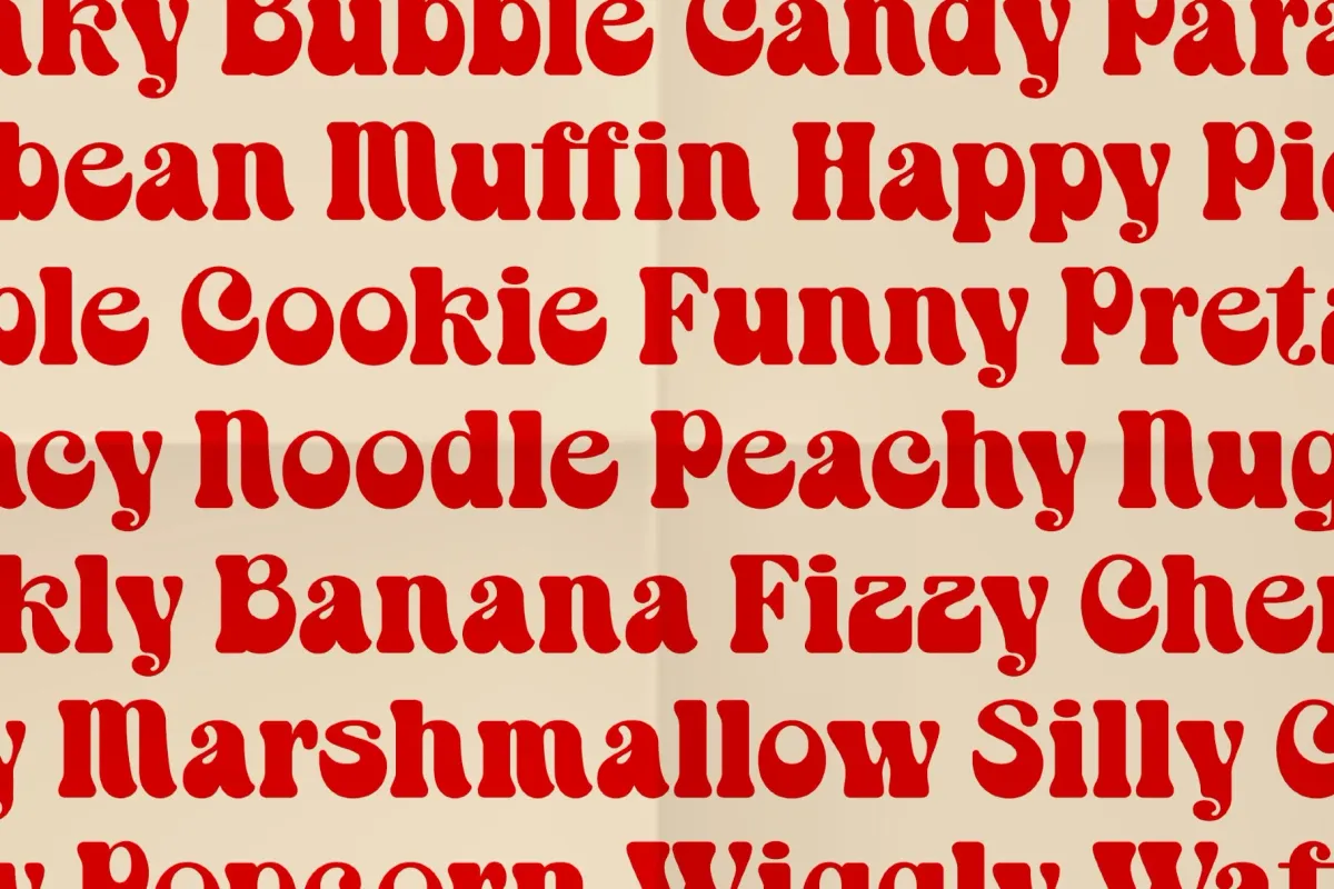 Bropie - Bold Groovy Display Font