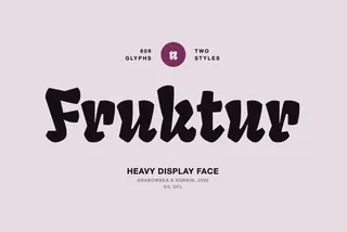 Fruktur - Free Whimsical Gothic Font