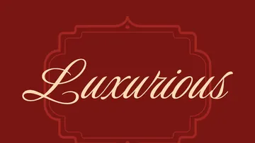 Luxurious Calligraphy Font