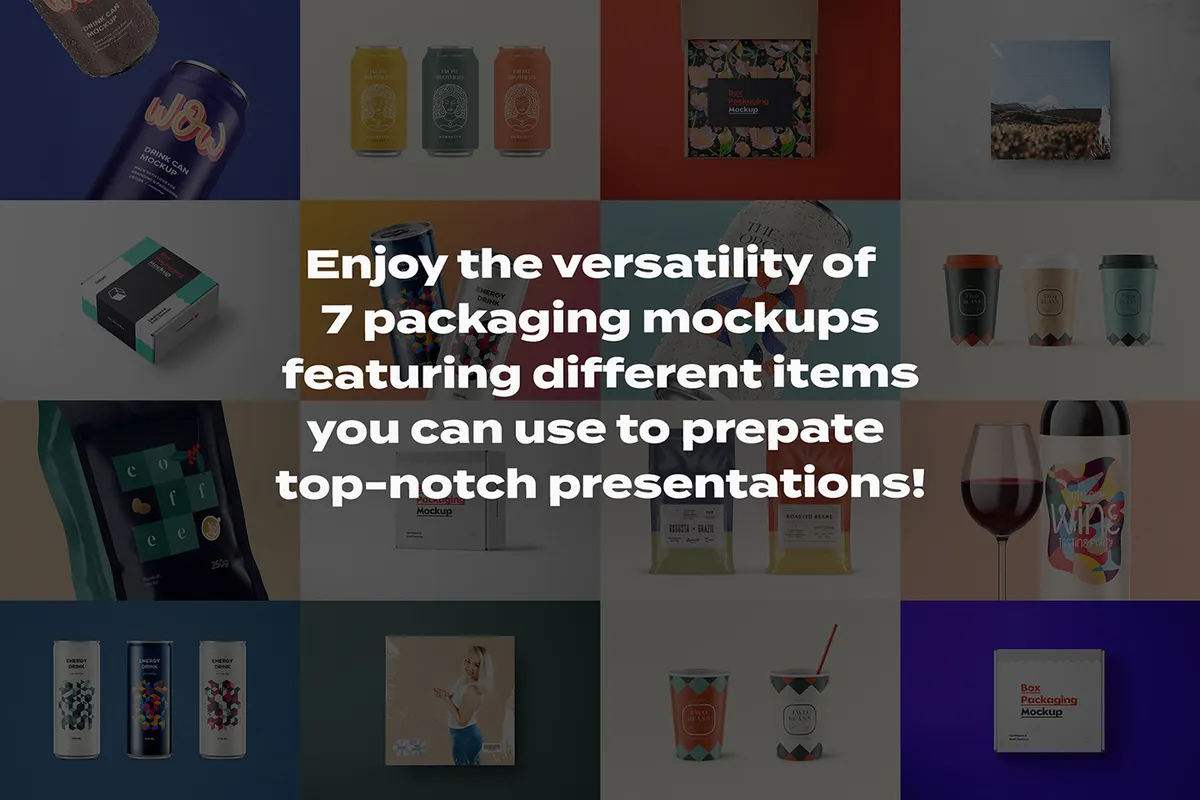 Packaging Mockups Bundle
