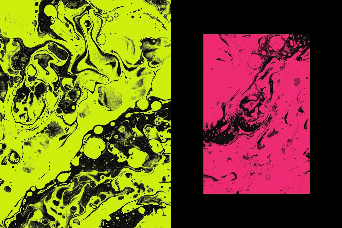 Void Foam Abstract Backgrounds Collection