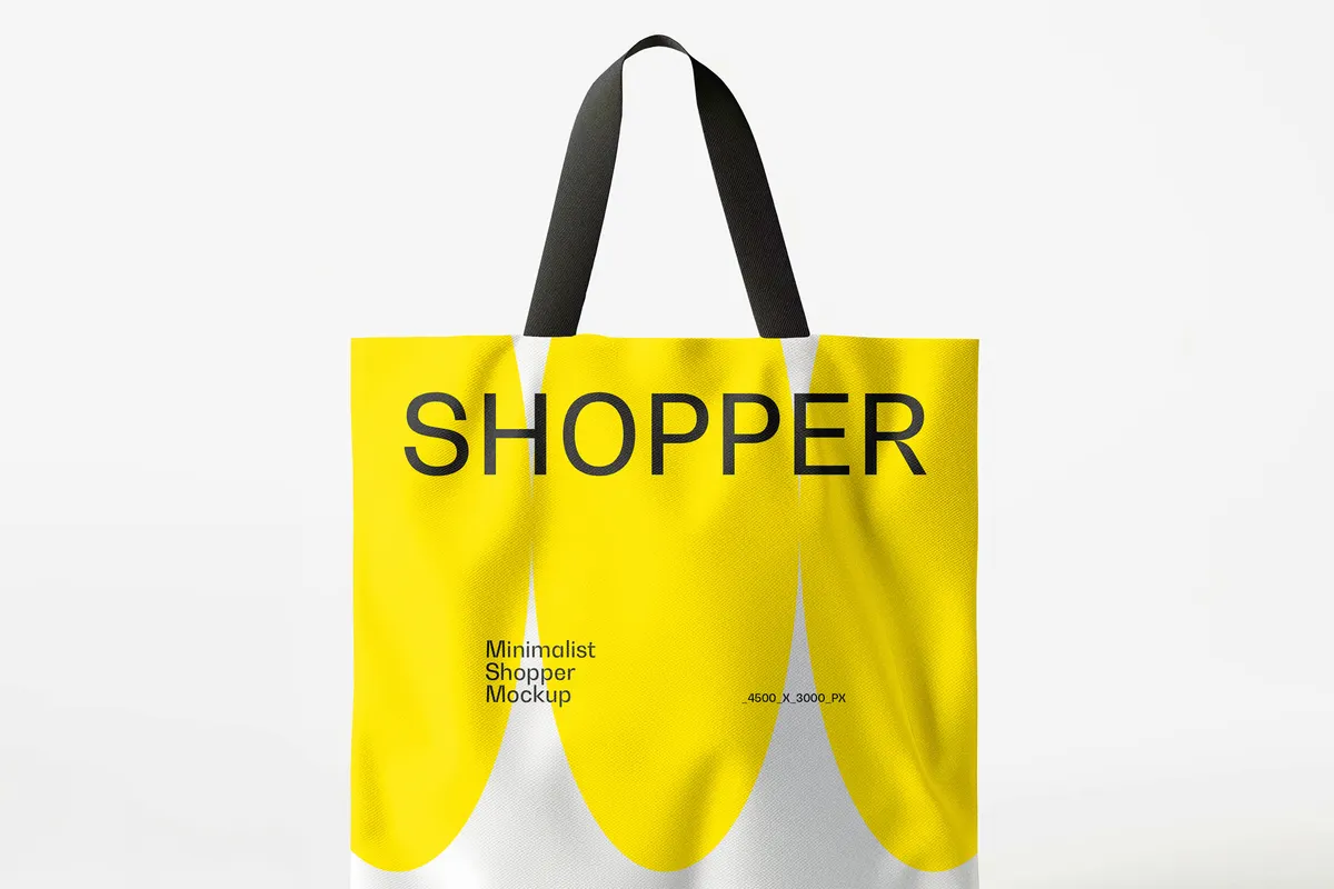 Shopper Bag Mockup