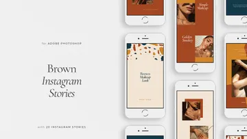 Brown Instagram Templates