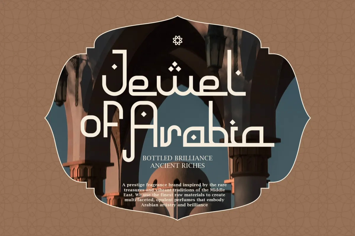 Khangiral - Monolinear Arabic Display Font