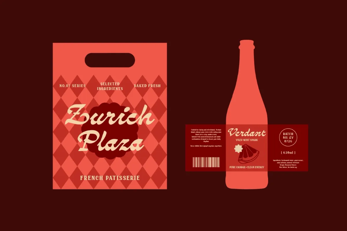 Zurich Plaza - Vintage Script Font