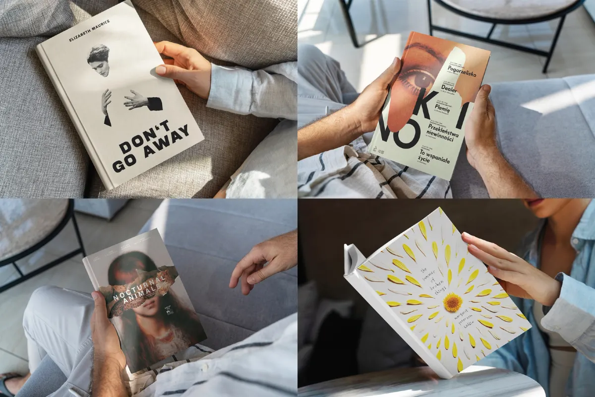 Hardcover Book Mockup Set