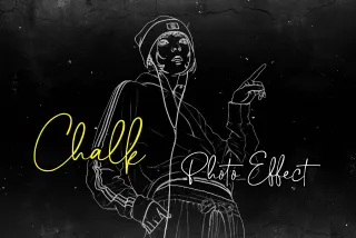 Chalk Photo Effect