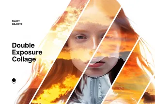 Double Exposure Puzzle Photo Effect