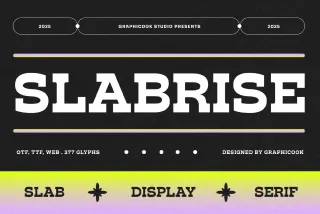 Slabrise Font