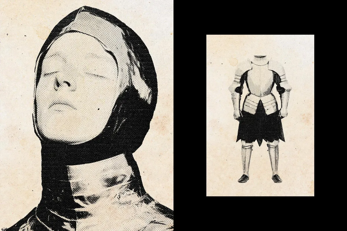 Antique Engraving Template